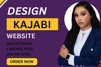 design kajabi website or salas funnel landing page kajabi kajabi online course