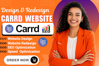 design carrd website carrd landing page redesign carrd website design carrd