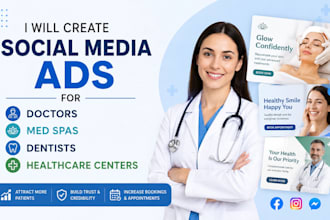 create social media ads for doctors, med spas, dentist and healthcare centers