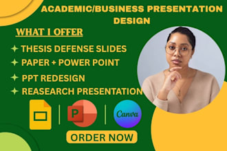academic powerpoint presentation thesis presentation educational academic slides