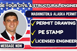 architectural structural civil engineer plan alaska washington