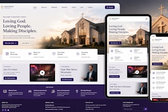design church wordpress website, ministry website, wordpress nonprofit website