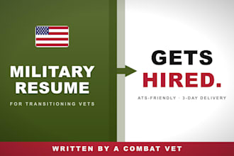 translate your military experience into a civilian resume that gets hired