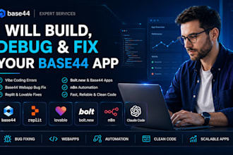 fix vibe coding errors base44 webapp bug fix replit lovable bolt new base44 app