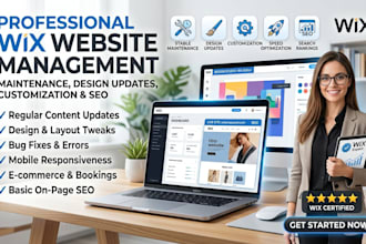 update wix website manage wix website design and customize your wix website