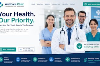 build squarespace clinic website doctor website dentists website surgeon website