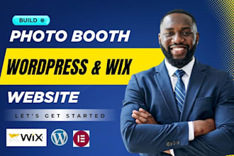 build 360 photo booth website party rental website booking event rental website