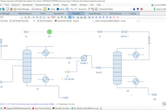 create process simulation in dwsim and aspen hysys