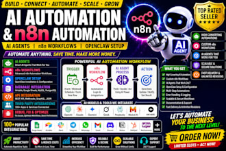 claw n8n ai automation crm workflow ai voice agent