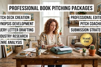 write a compelling book synopsis and query letter for literary agents