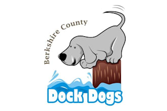 design mascot berkshire county dock dogs logo