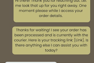 provide live chat support