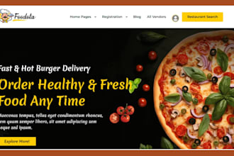 build meal prep shopify store catering meal prep store food delivery website