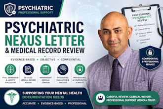review ptsd depression and anxiety records for nexus opinion
