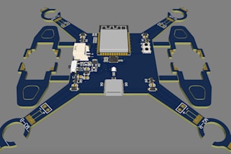 design stm32, esp32 controlled smart dc dc converters for iot, drones, robotics