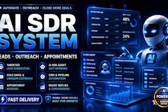 build ai sdr system for lead generation and appointment setting