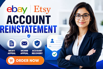 do ebay etsy account reinstatement, mc011, mc999 appeal letter reopen suspension
