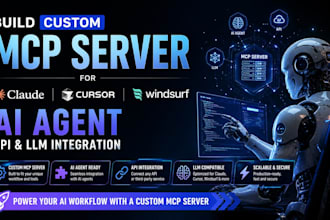 build custom mcp server for claude cursor windsurf ai agent API llm integration
