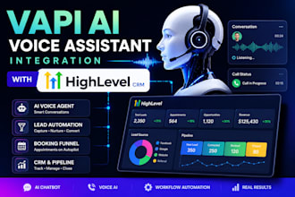integrate vapi ai voice assistant with gohighlevel CRM