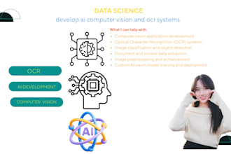 develop ai computer vision and ocr systems