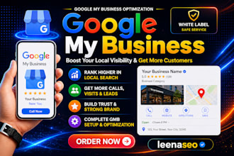 do google my business listing and gmb optimization with instant verification