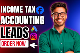 income tax leads accounting leads bookeeping leads tax leads income tax website