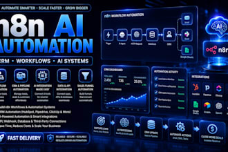 build n8n ai sales automation and CRM workflow system