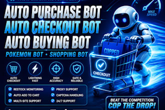do pokemon bot auto purchase bot auto checkout bot, auto buying bot shopping bot