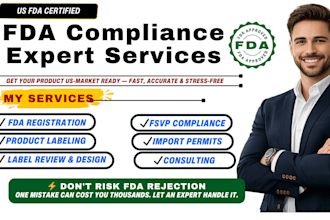 handle fda registration product labeling import permit fda compliance, fsvp