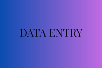 be your expert data entry and data typing specialist