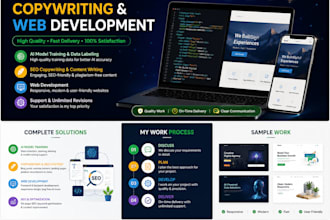 do ai training, copywriting, and web development services