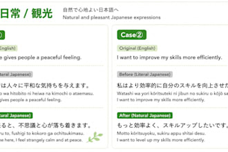 translate english to natural and fluent japanese