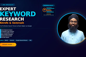 keyword research and competitor analysis