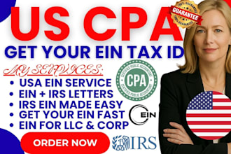 get your USA ein now for tax purposes