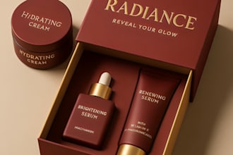 create premium cosmetics packaging design for beauty brands product packaging