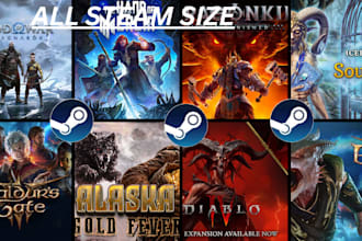 create steam capsule art, game cover art steam header, capsule steam game banner
