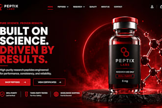 build peptide website woocommerce peptide store fda complaint peptide website
