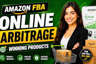 find profitable amazon fba online arbitrage products
