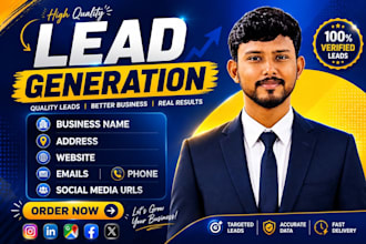 b2b lead generation and build a targeted email lead list for your niche