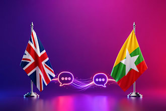 translate english to burmes