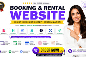 build lodgify hostaway webrezpro escapia rezdy resnexus trekksoft rental website
