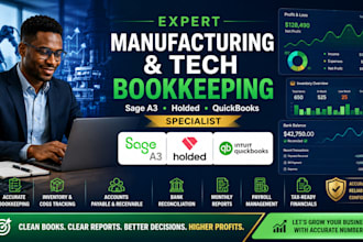 do manufacturing technology bookkeeping using sage a3 software holded quickbooks