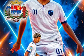 create football social media designs