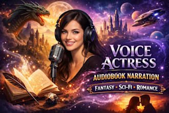 narrate your fantasy, romantic or scifi story