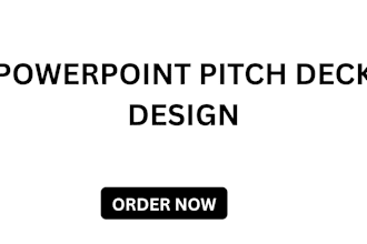 powerpoint presentation pitch deck design