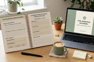 do workbook design, mental health workbook, canva workbook, workbook formatting