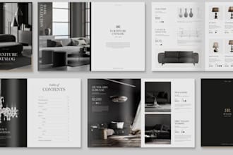 design modern luxury kitchen cabinet catalog, product lookbook, interior design