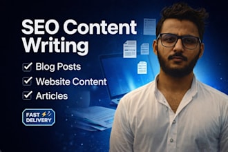 write SEO optimized content for blogs and websites