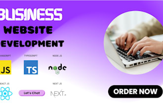 build websites, web apps for businesses with UI UX design plus post maintenance