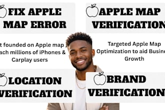 fix apple maps business listing brand and location issues